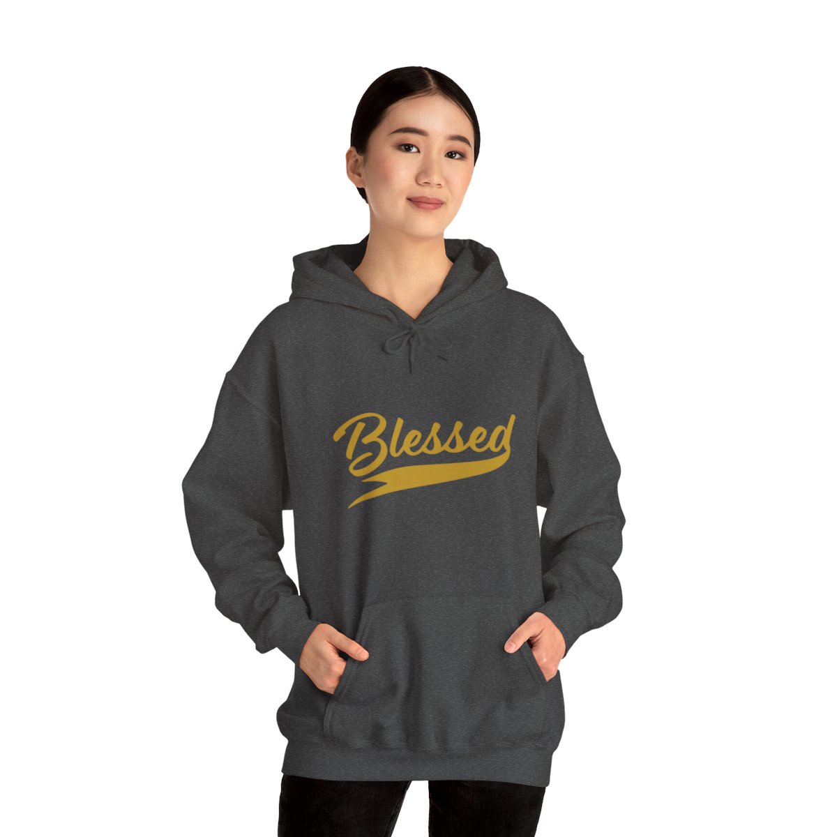 Blessed V2 Hoodie - Gold Letters - Image 20