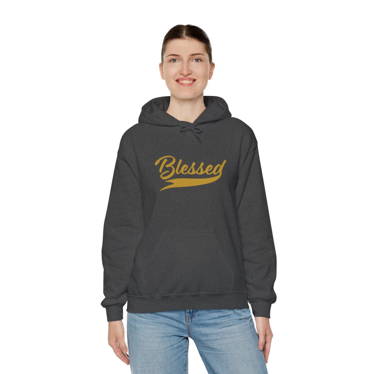 Blessed V2 Hoodie - Gold Letters - Image 21