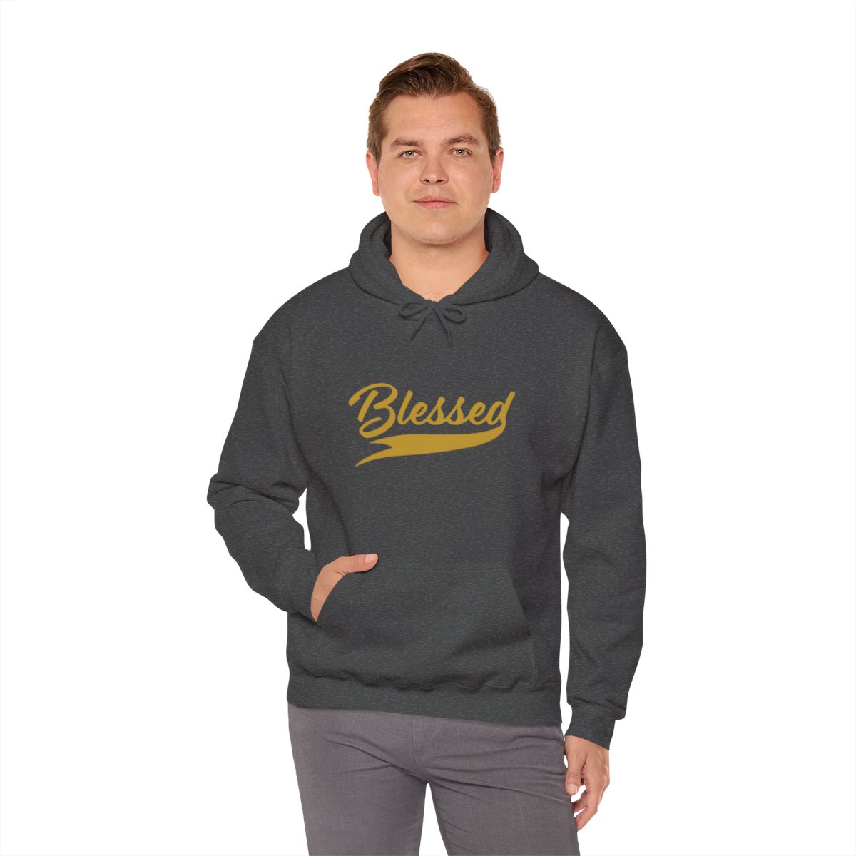 Blessed V2 Hoodie - Gold Letters - Image 22