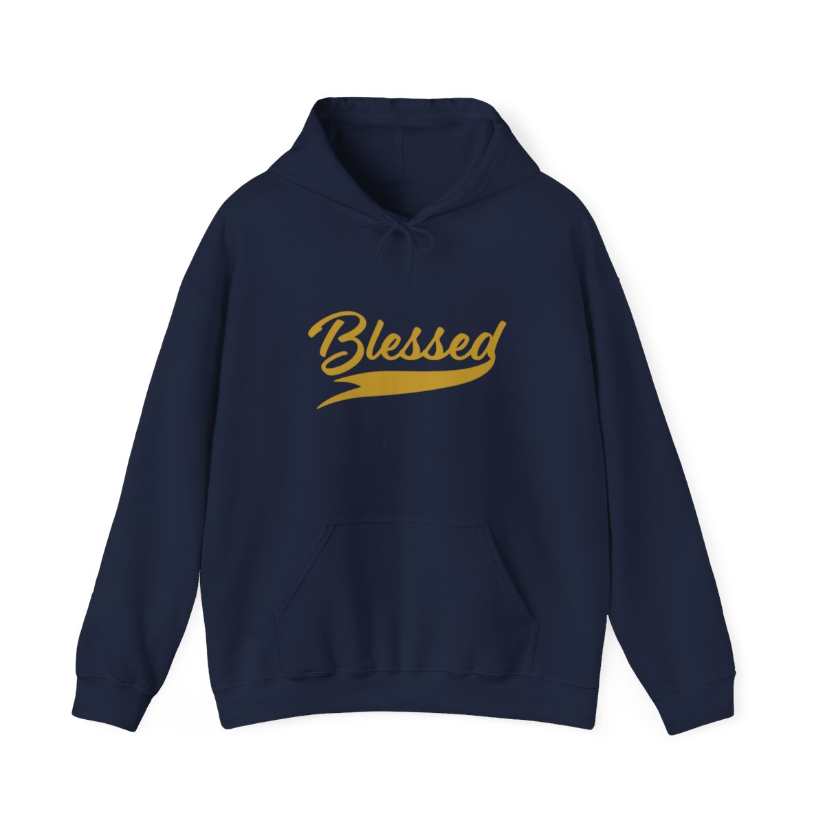 Blessed V2 Hoodie - Gold Letters - Image 2