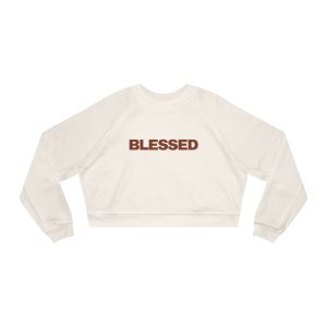Blessed Women's Cropped Fleece Pullover