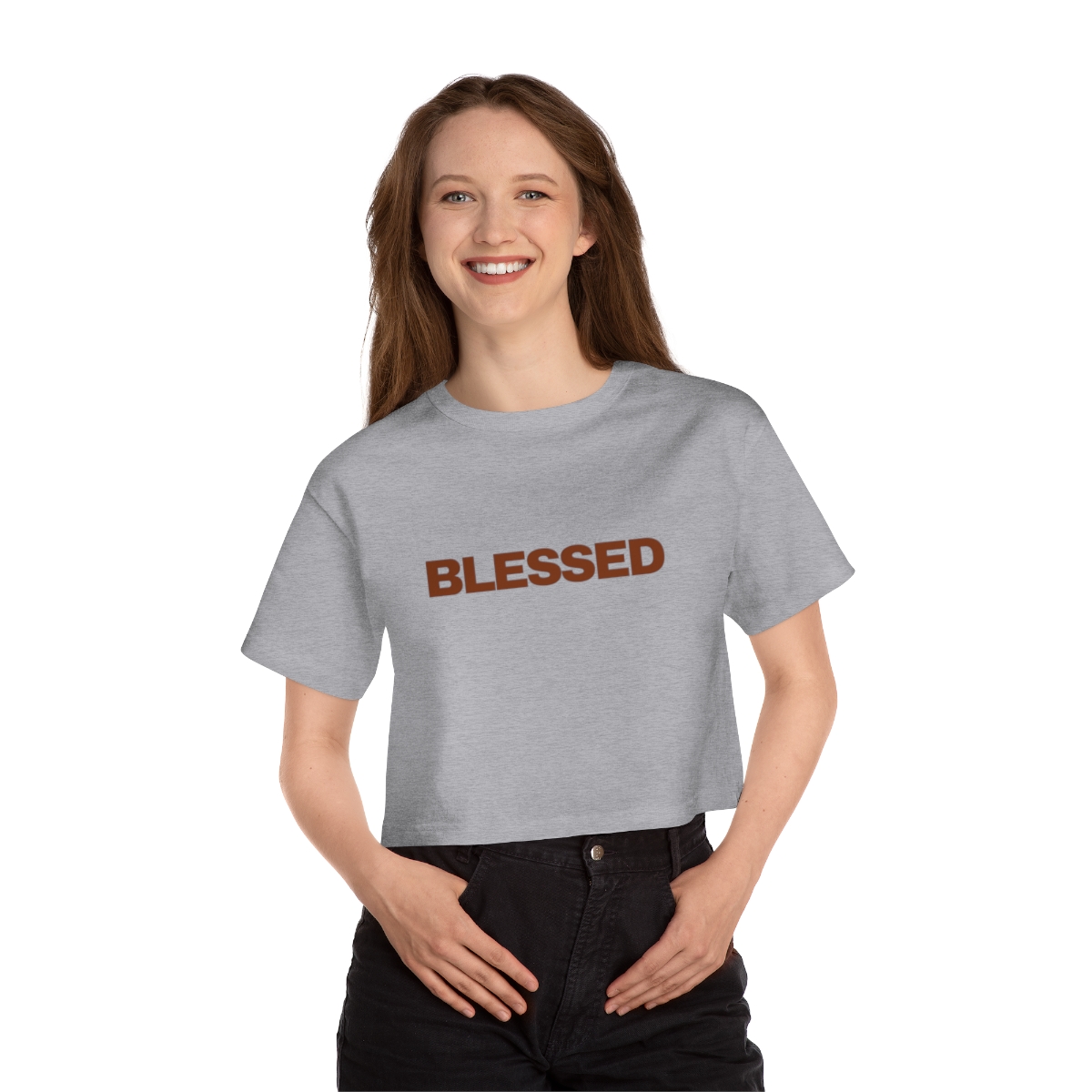 Blessed Women's Heritage Cropped T-Shirt - Image 6