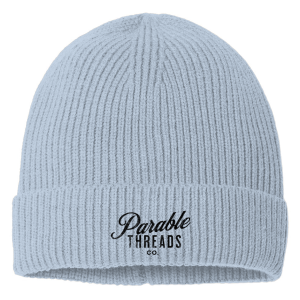 Sustainable Fine Rib Knit Beanie