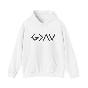 Religious Hoodie God is Greater than the highs and the lows