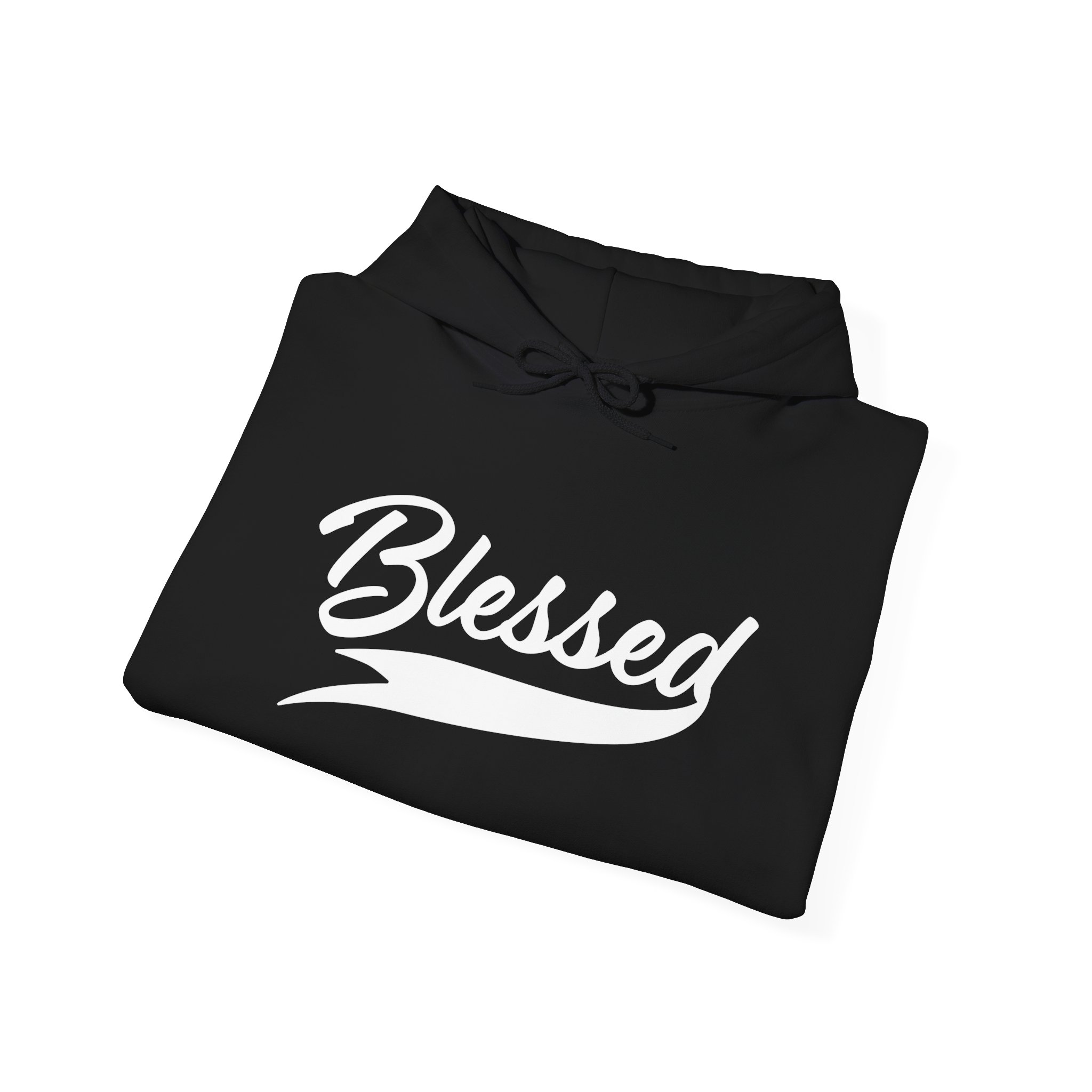 Blessed V2 Hoodie - White Letters - Image 4