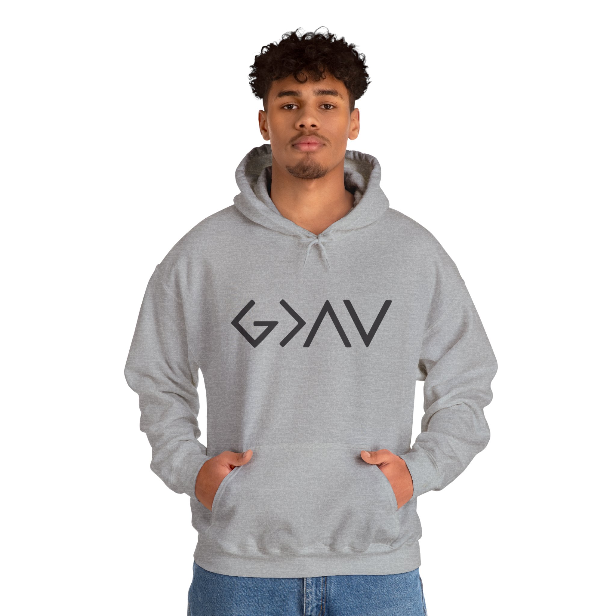 Religious Hoodie God is Greater than the highs and the lows - Image 18