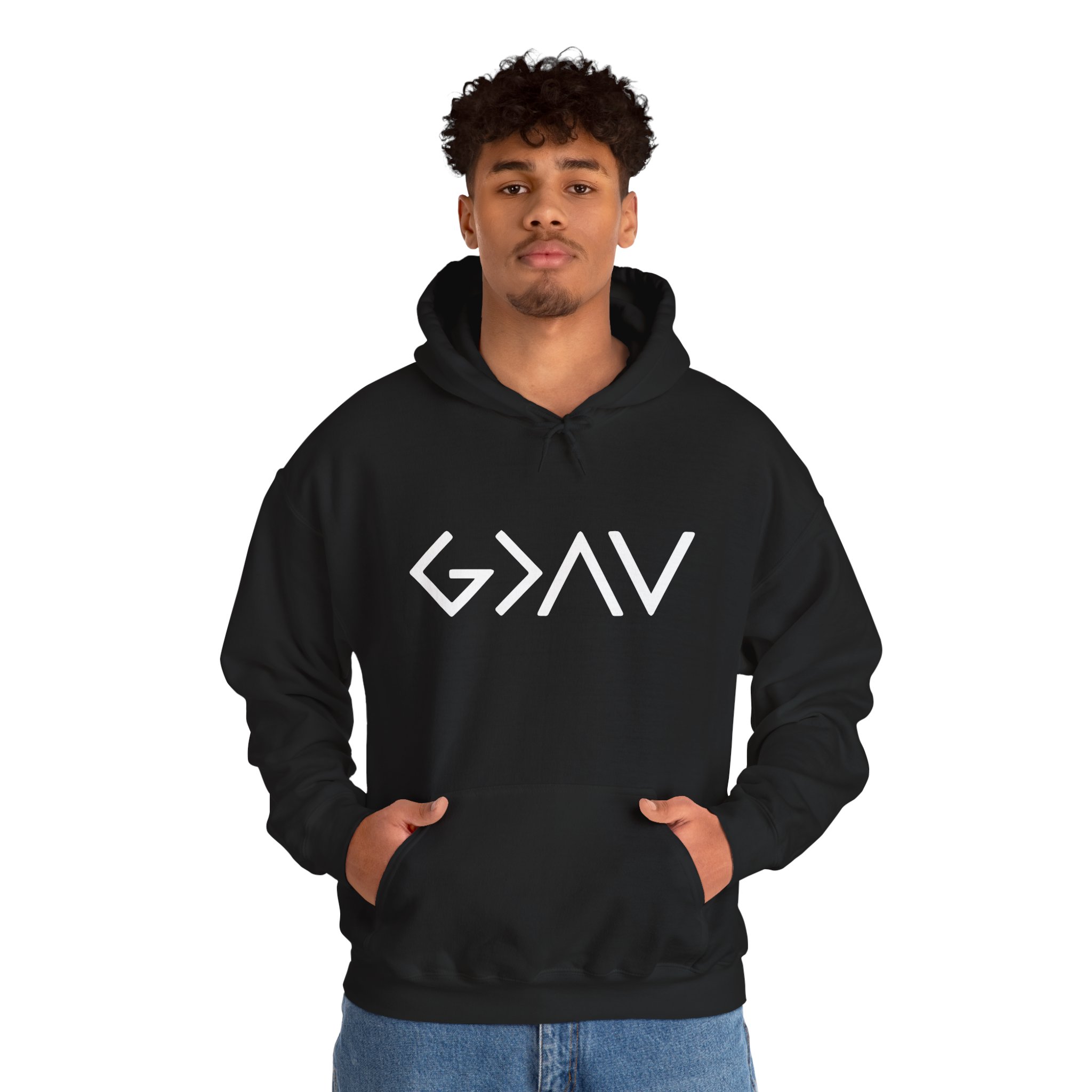Religious Hoodie God is Greater than the highs and the lows - Image 12