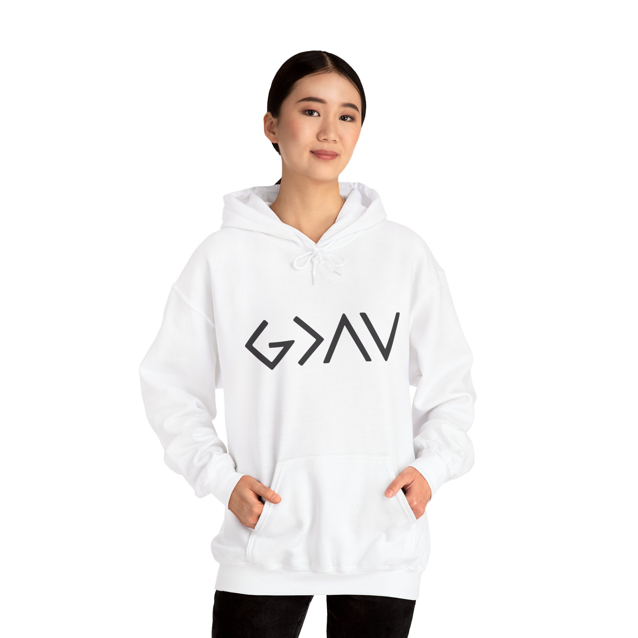 Religious Hoodie God is Greater than the highs and the lows - Image 5