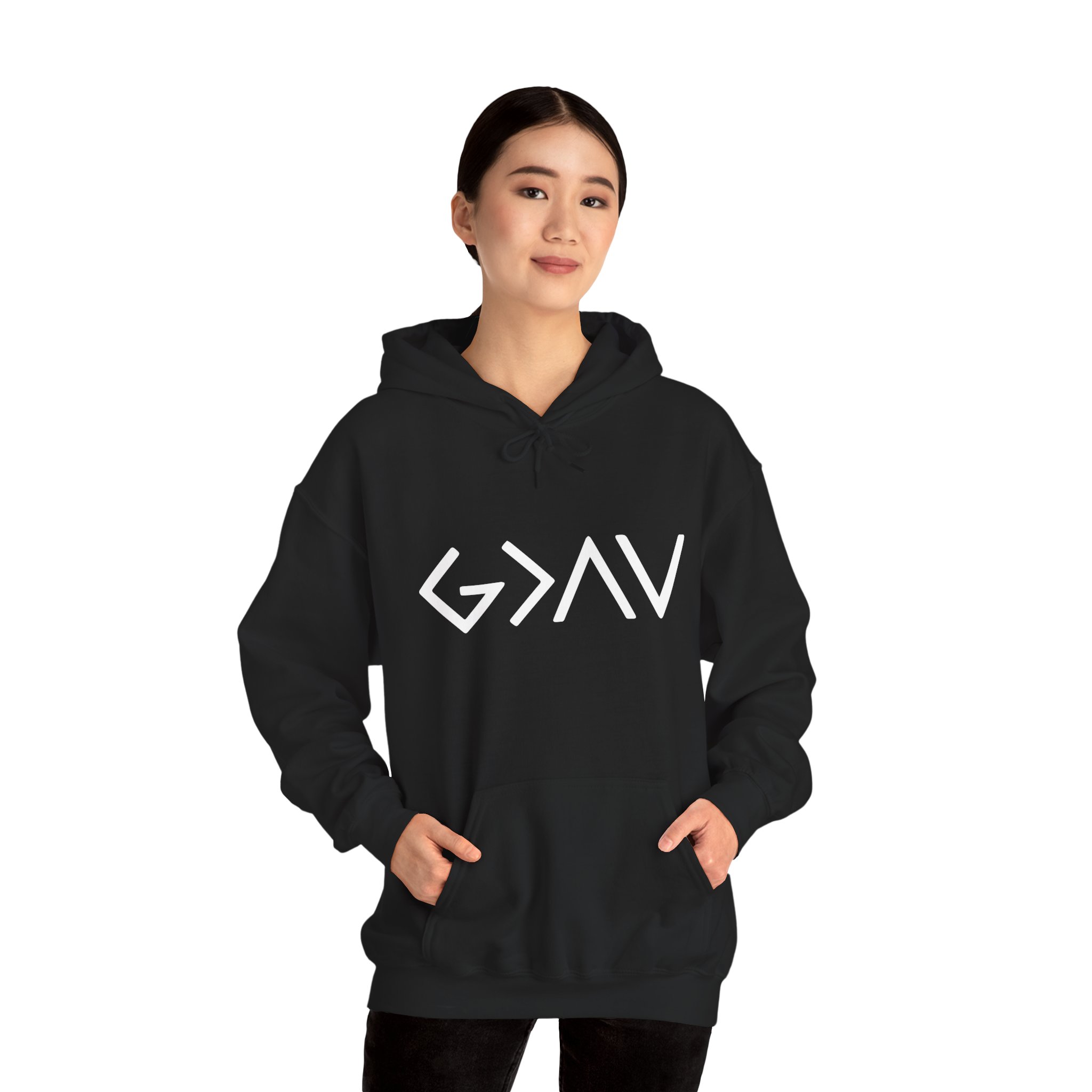 Religious Hoodie God is Greater than the highs and the lows - Image 11