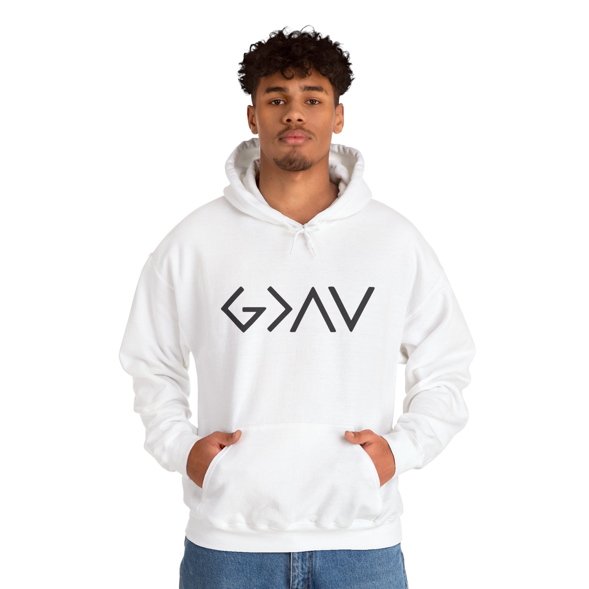 Religious Hoodie God is Greater than the highs and the lows - Image 6